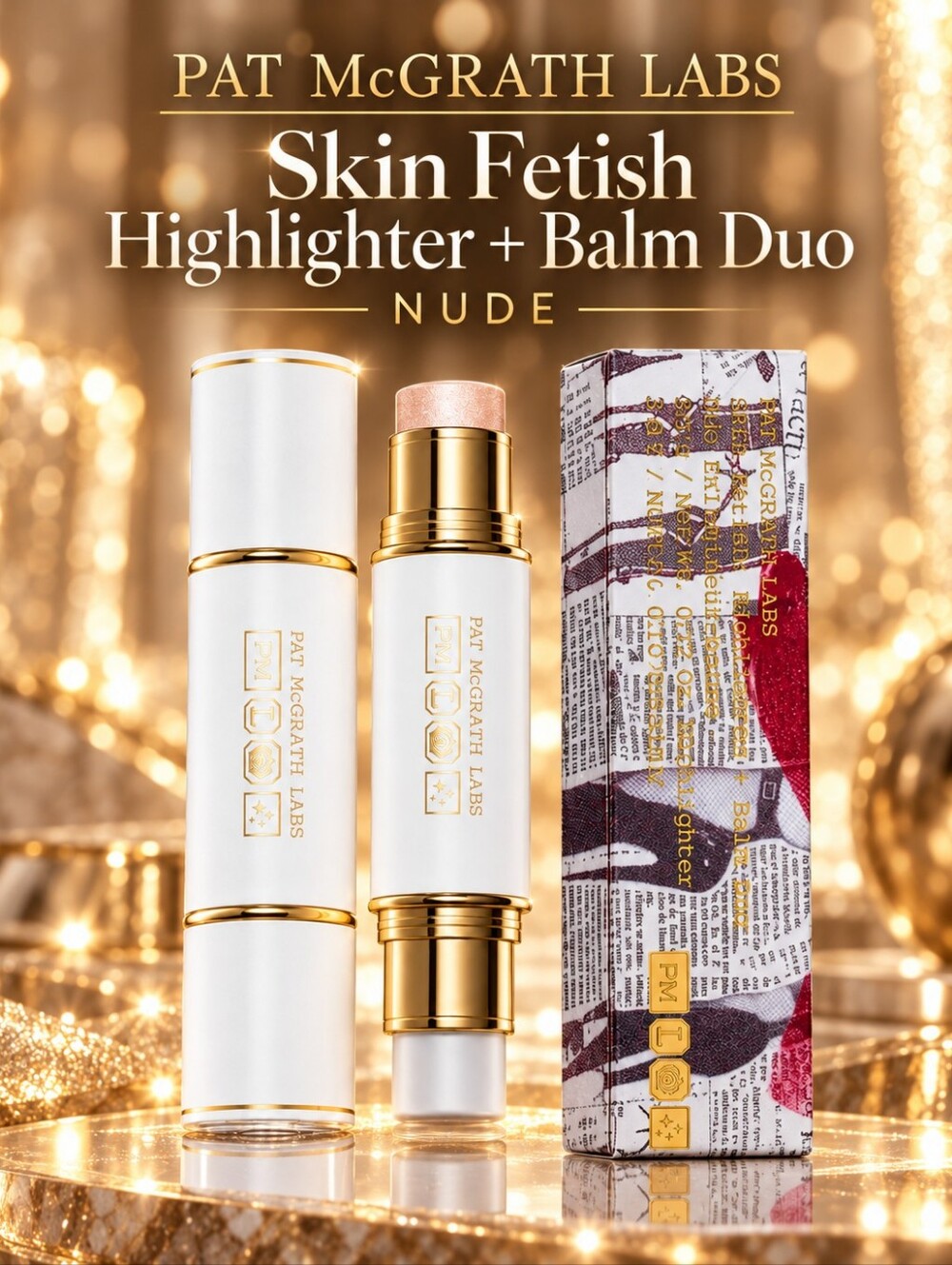 Pat McGrath Labs Skin Fetish Highlighter + Balm Duo – Nude
